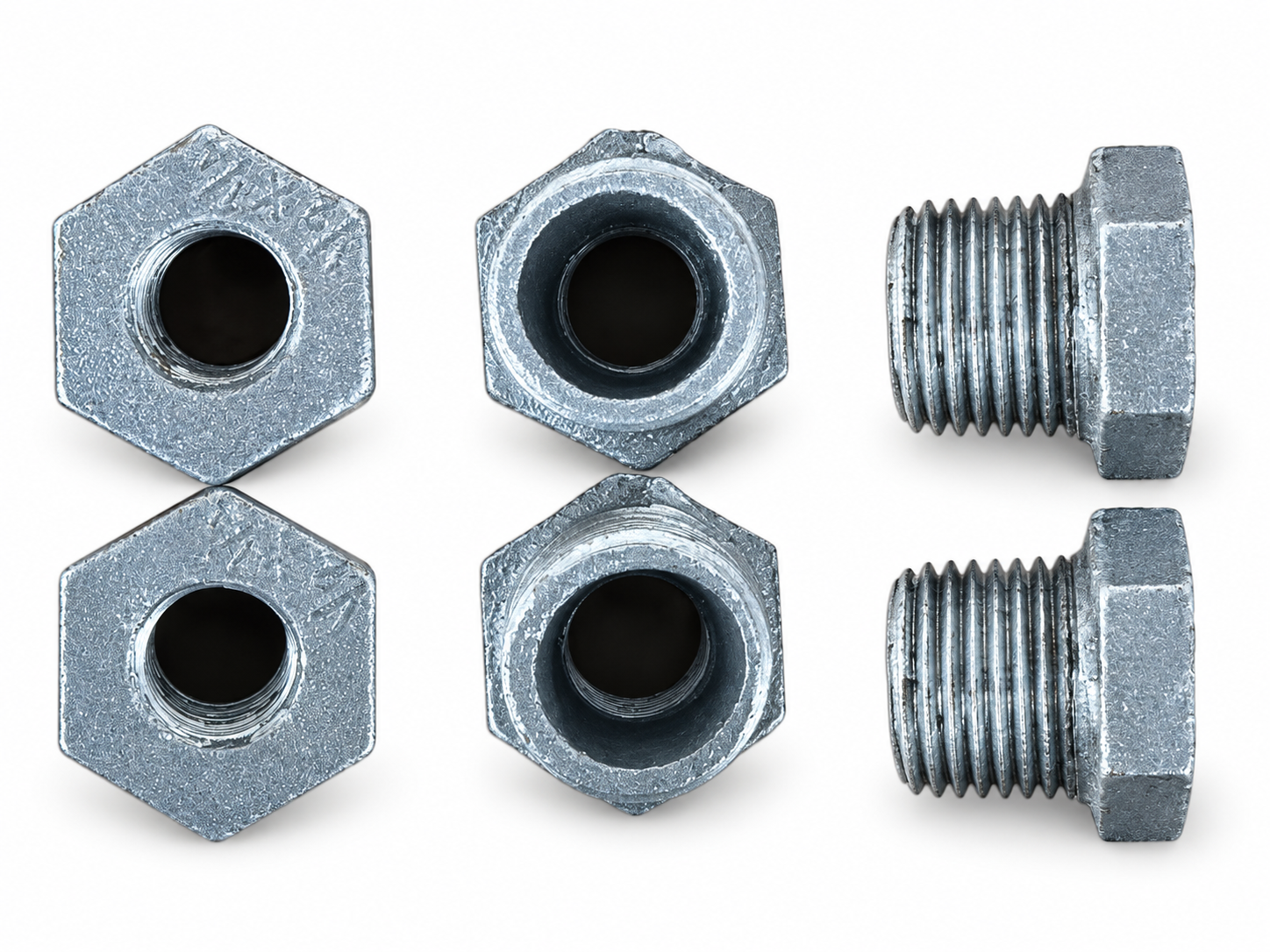 Hex Double-End Pipe Nipple